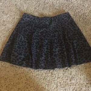 Leopard Print Skirt